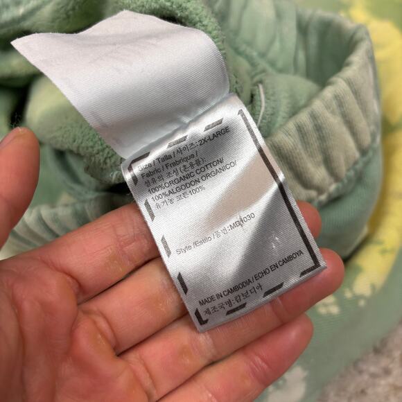 Chiefin Heavily Tie Dye Flare Sweatpants Joggers Men's 2XL - Picture 8 of 11